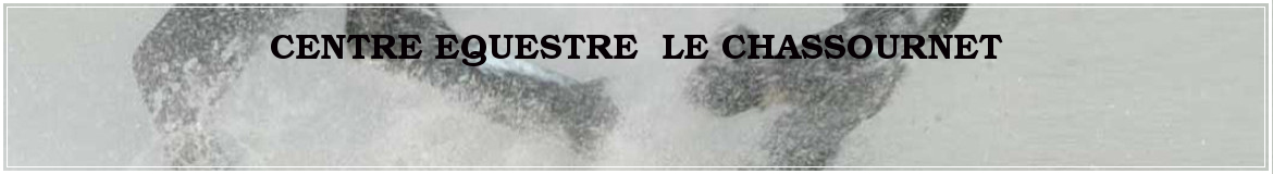 CENTRE EQUESTRE  LE CHASSOURNET